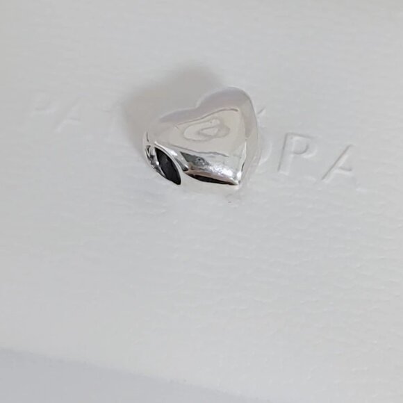 Pandora Charm To Teach Is To Love Heart Charm S925 Sterling Silver Pendant - Picture 3 of 6